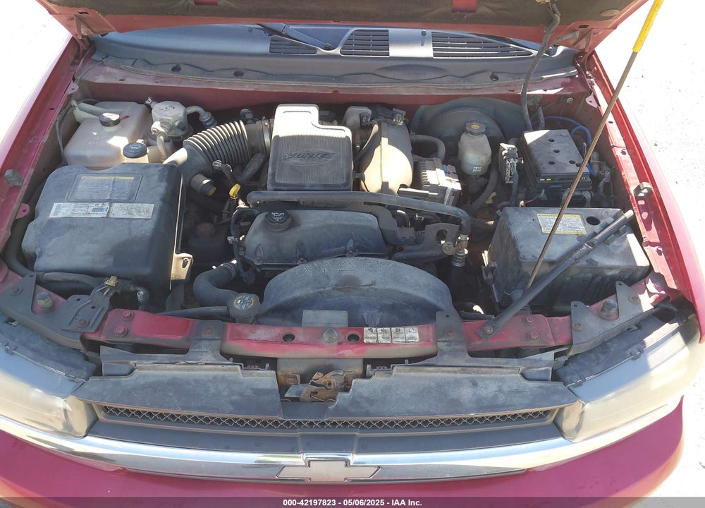 2002 CHEVROLET TRAILBLAZER LT VIN: 1GNDT13S222516693