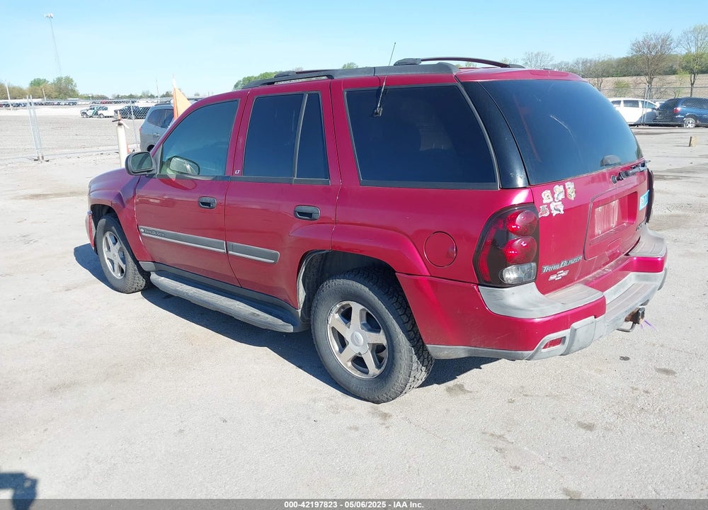 2002 CHEVROLET TRAILBLAZER LT VIN: 1GNDT13S222516693