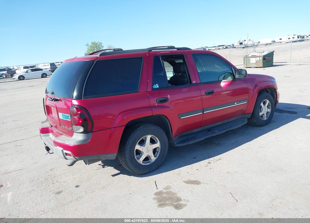 2002 CHEVROLET TRAILBLAZER LT VIN: 1GNDT13S222516693