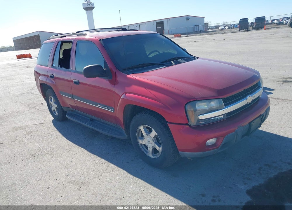 2002 CHEVROLET TRAILBLAZER LT VIN: 1GNDT13S222516693