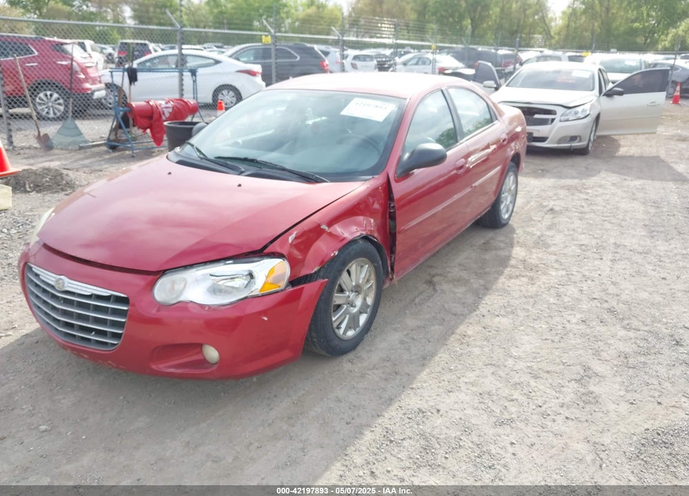 2005 CHRYSLER SEBRING LIMITED VIN: 1C3EL66R95N610886