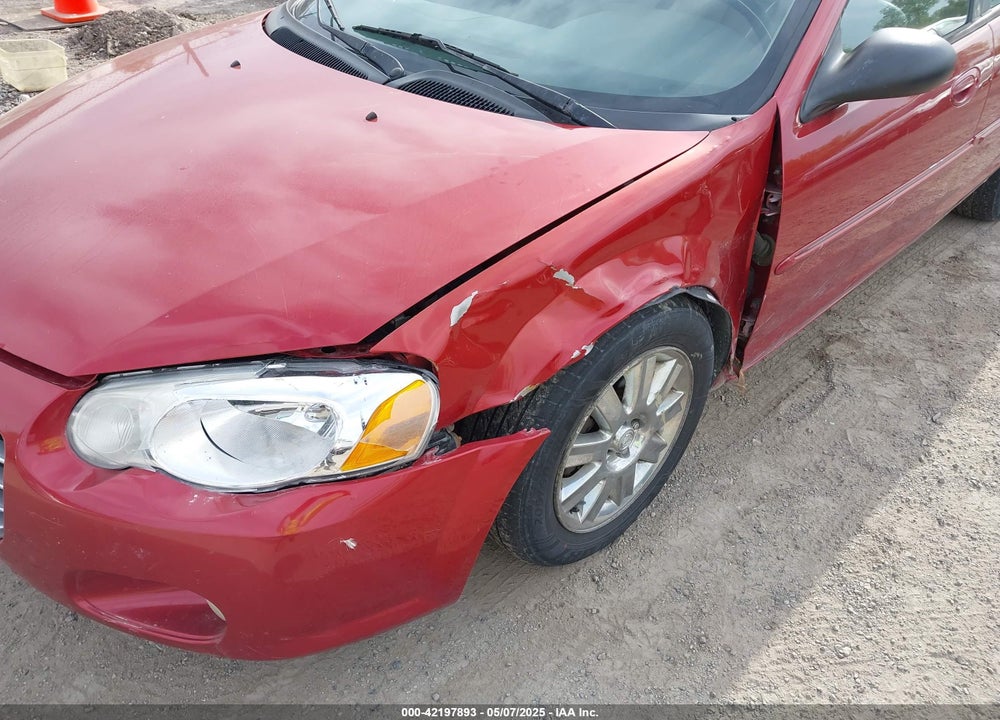 2005 CHRYSLER SEBRING LIMITED VIN: 1C3EL66R95N610886