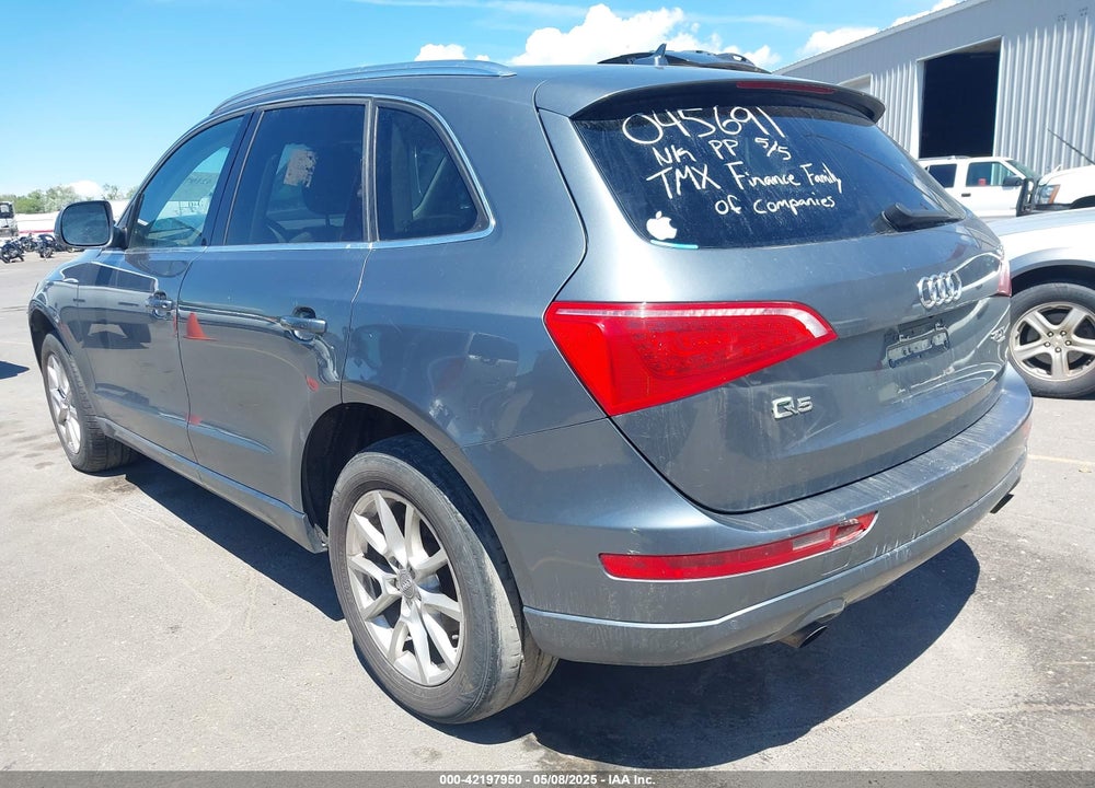2012 AUDI Q5 VIN: WA1LFAFP3CA045691