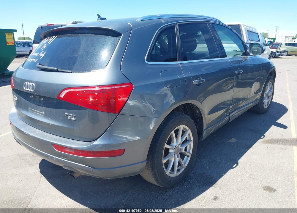 2012 AUDI Q5 VIN: WA1LFAFP3CA045691