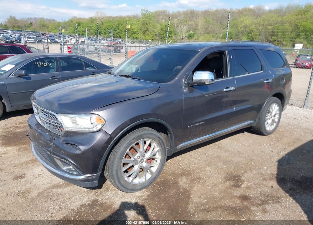 2015 DODGE DURANGO VIN: 1C4RDJEG3FC888824