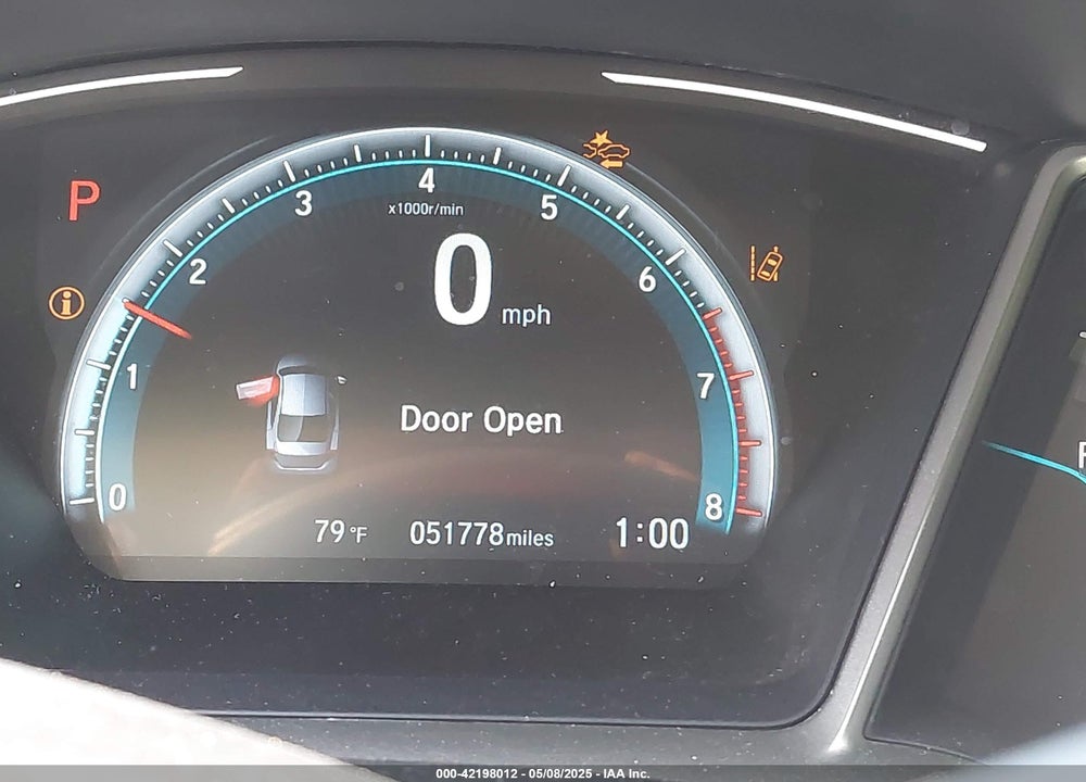 2017 HONDA CIVIC TOURING VIN: 19XFC1F9XHE032566