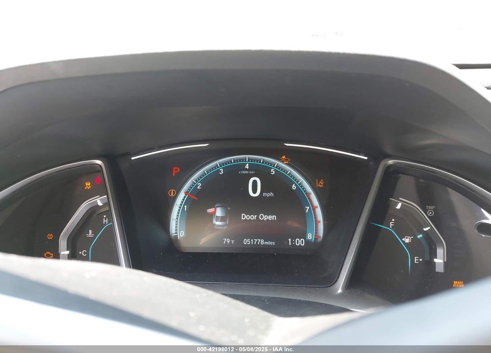 2017 HONDA CIVIC TOURING VIN: 19XFC1F9XHE032566