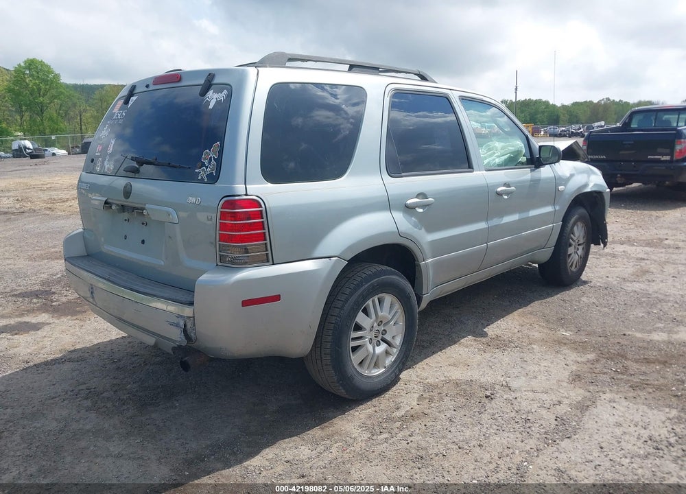 2005 MERCURY MARINER CONVENIENCE VIN: 4M2CU57Z55DJ17666