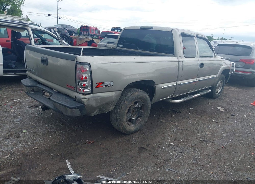2002 GMC SIERRA 1500 SLE VIN: 2GTEK19T621319008