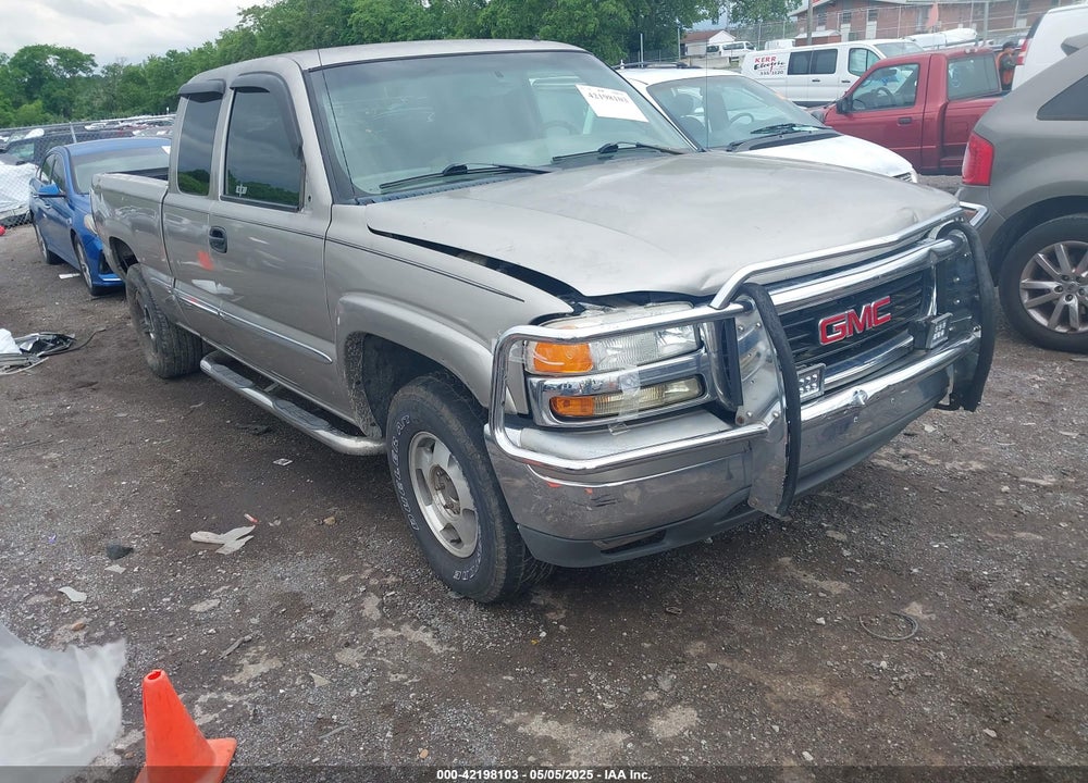 2002 GMC SIERRA 1500 SLE VIN: 2GTEK19T621319008