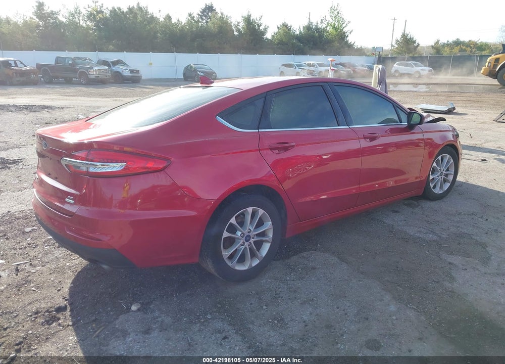 2020 FORD FUSION SE VIN: 3FA6P0HD5LR229457