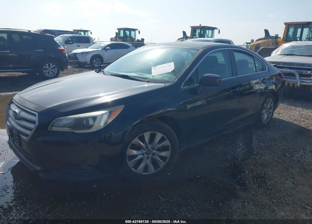 2015 SUBARU LEGACY 2.5I PREMIUM VIN: 4S3BNBC65F3052284