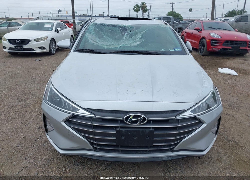 2019 HYUNDAI ELANTRA VIN: KMHD84LF5KU851607