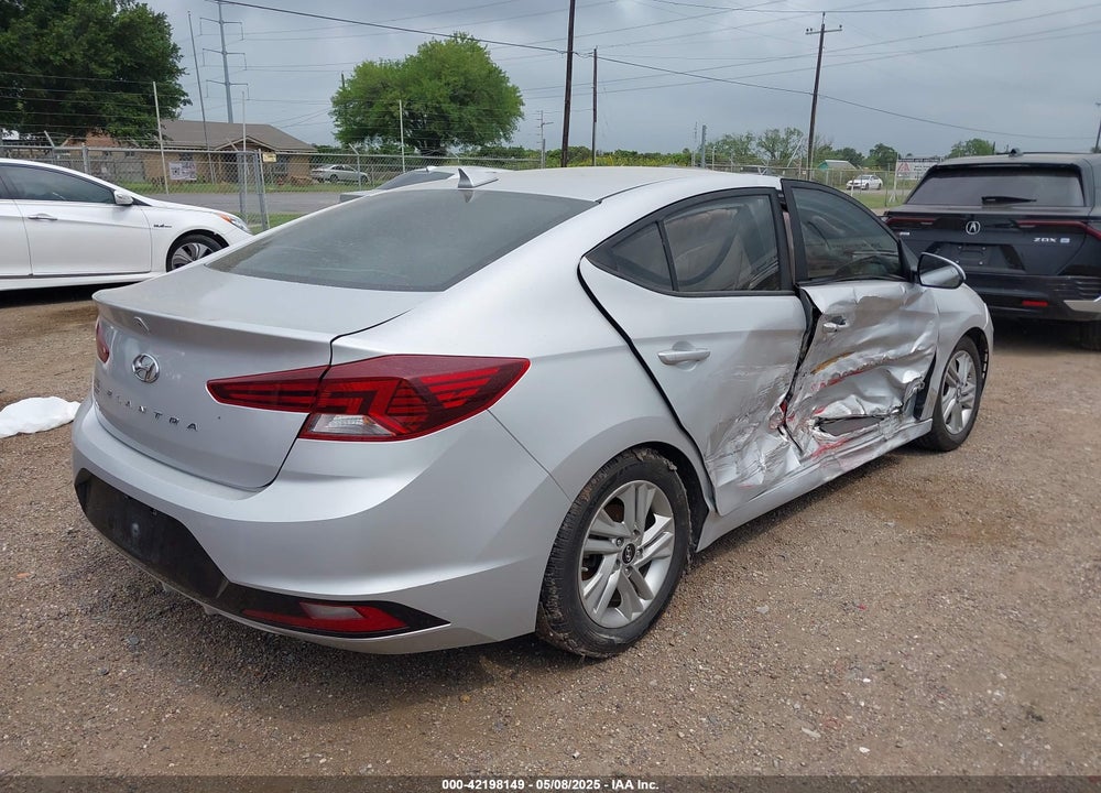 2019 HYUNDAI ELANTRA VIN: KMHD84LF5KU851607