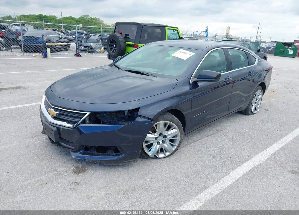 2016 CHEVROLET IMPALA LS VIN: 2G11Z5SA4G9150683