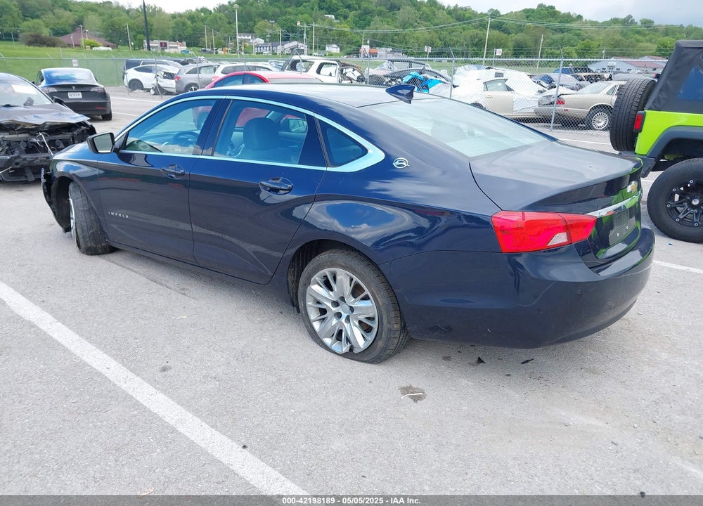 2016 CHEVROLET IMPALA LS VIN: 2G11Z5SA4G9150683