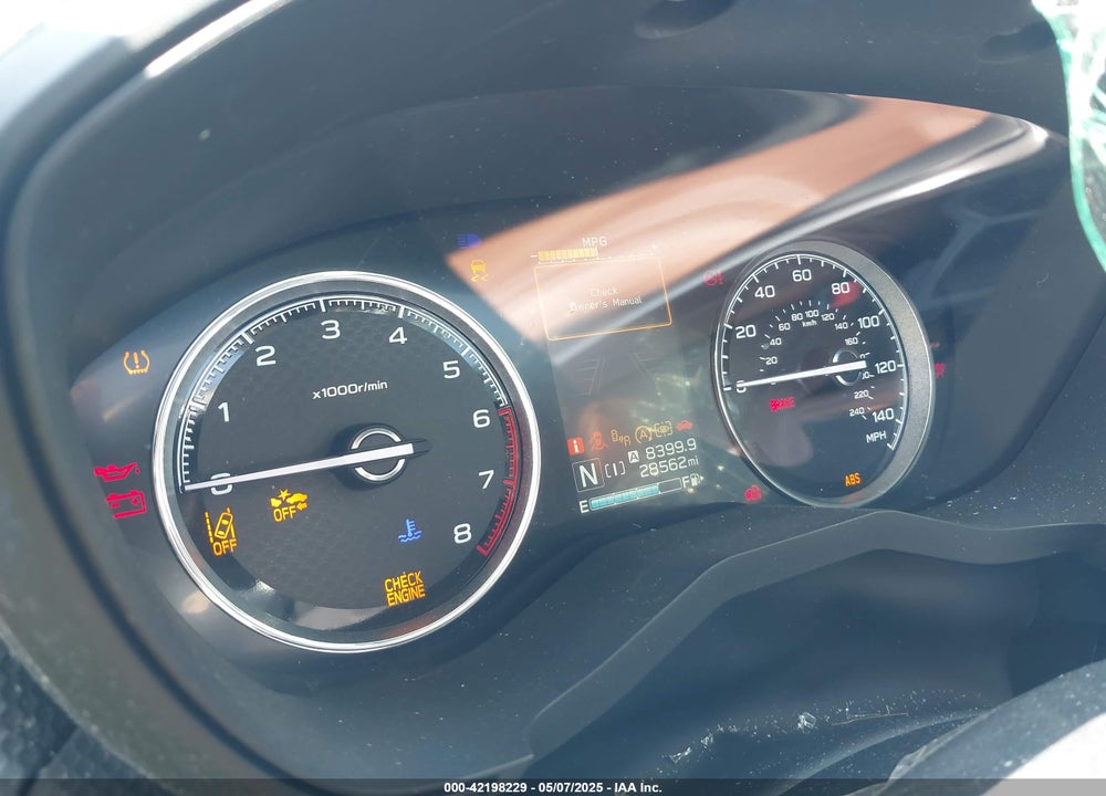 2019 SUBARU FORESTER TOURING VIN: JF2SKAWC2KH574888