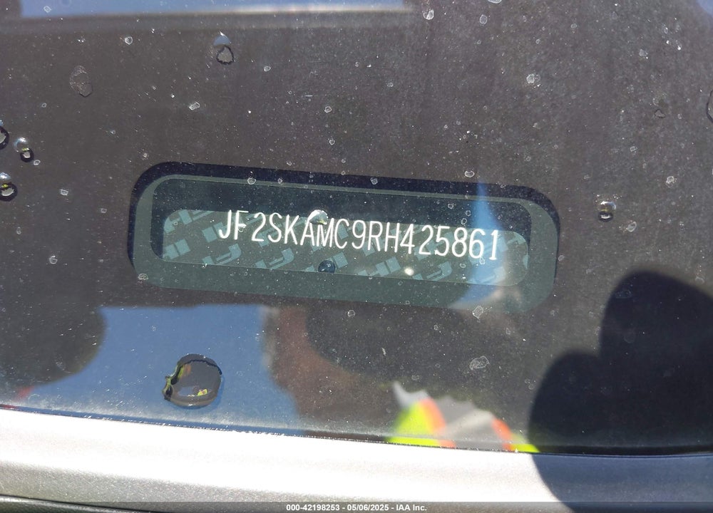 2024 SUBARU FORESTER VIN: JF2SKAMC9RH425861