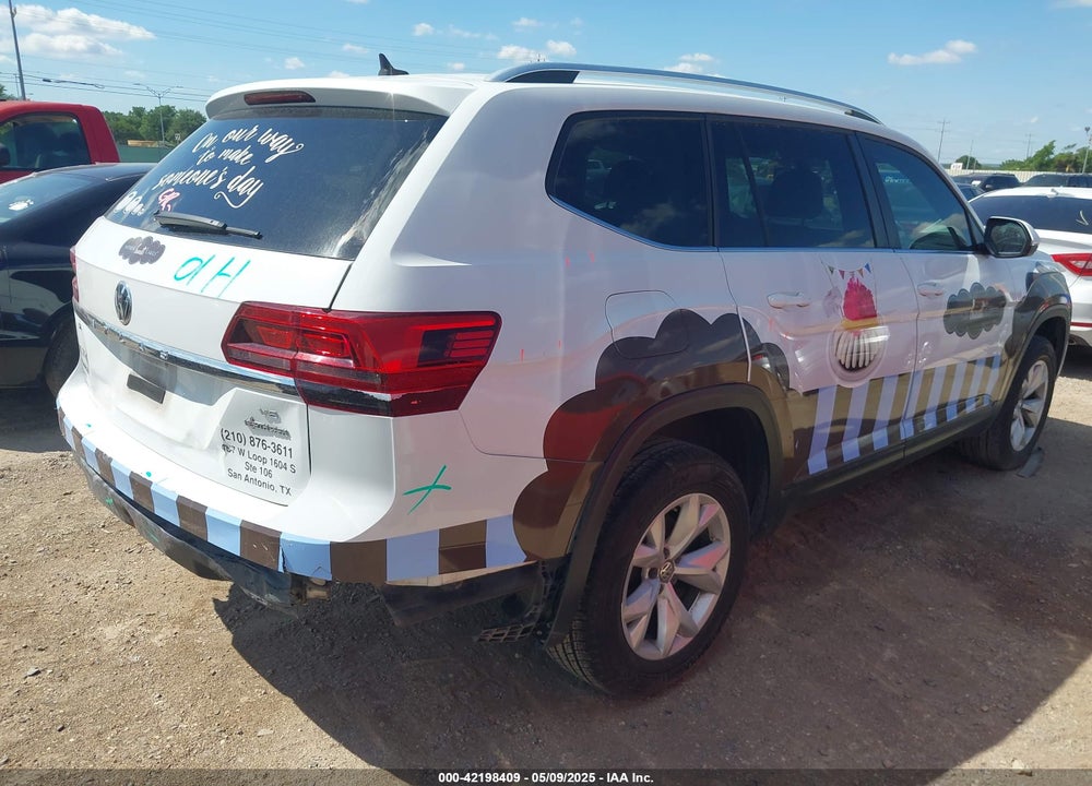 2018 VOLKSWAGEN ATLAS 3.6L V6 SE VIN: 1V2CR2CA5JC520616