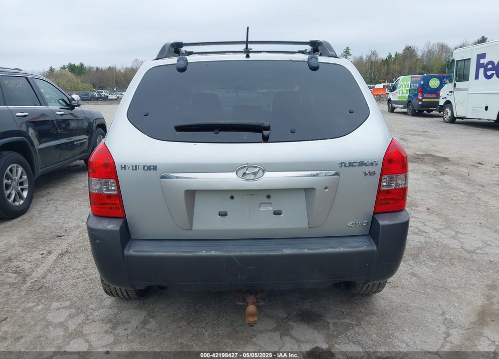2007 HYUNDAI TUCSON VIN: KM8JN72D37U595035