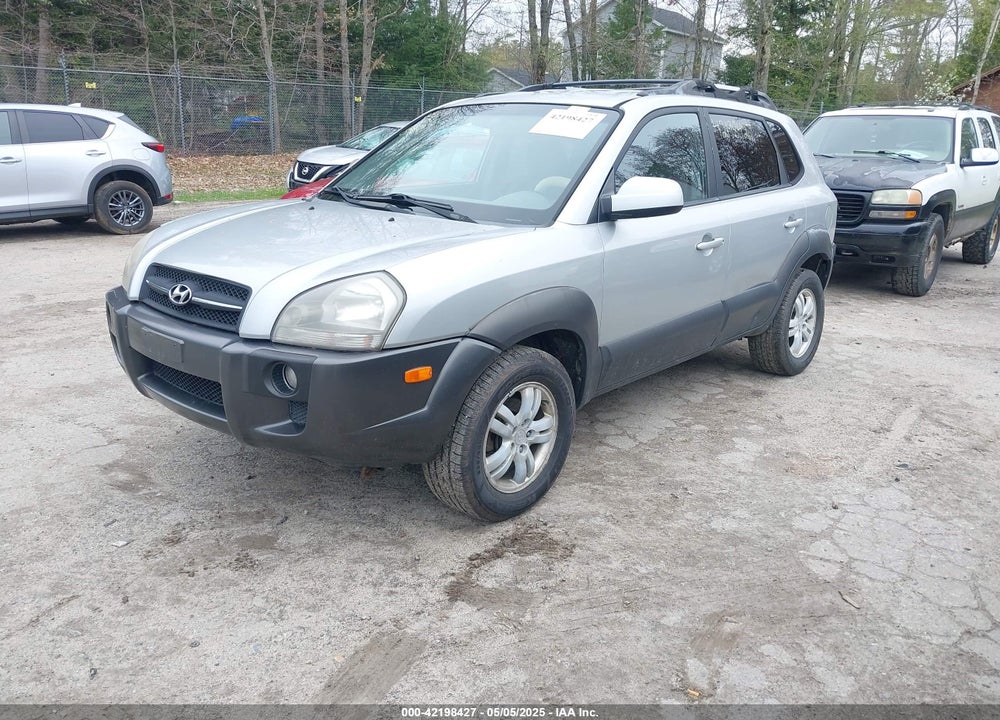 2007 HYUNDAI TUCSON VIN: KM8JN72D37U595035