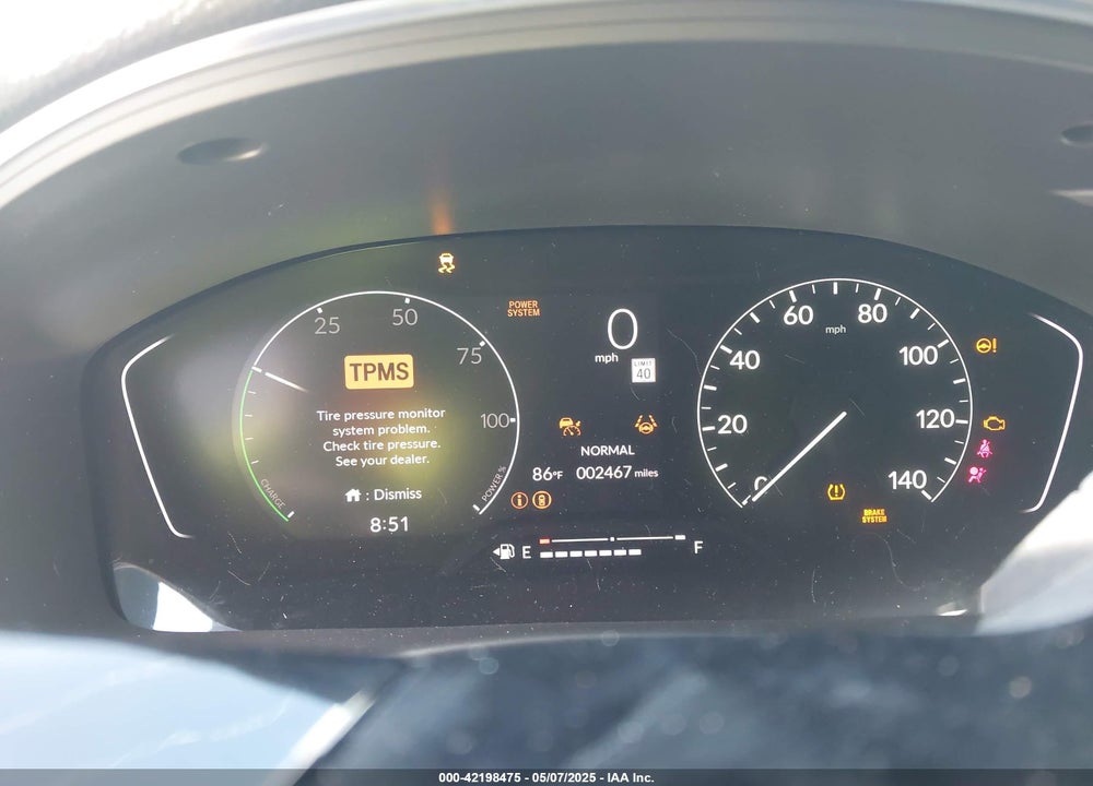 2025 HONDA CIVIC COUPE VIN: 2HGFE4F80SH316661