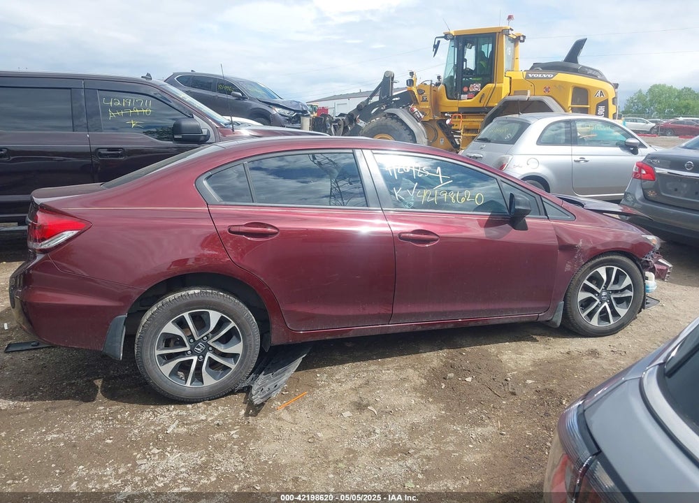 2013 HONDA CIVIC VIN: 19XFB2F82DE012029