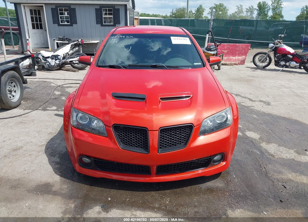 2008 PONTIAC G8 VIN: 6G2EC57Y58L140455