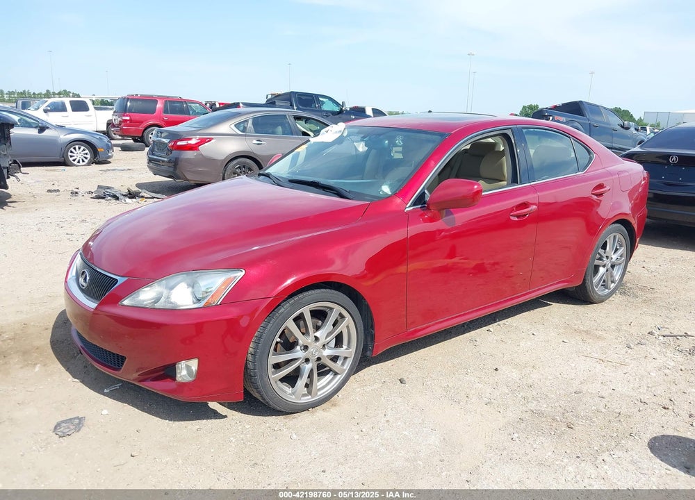 2008 LEXUS IS 250 VIN: JTHBK262785078750
