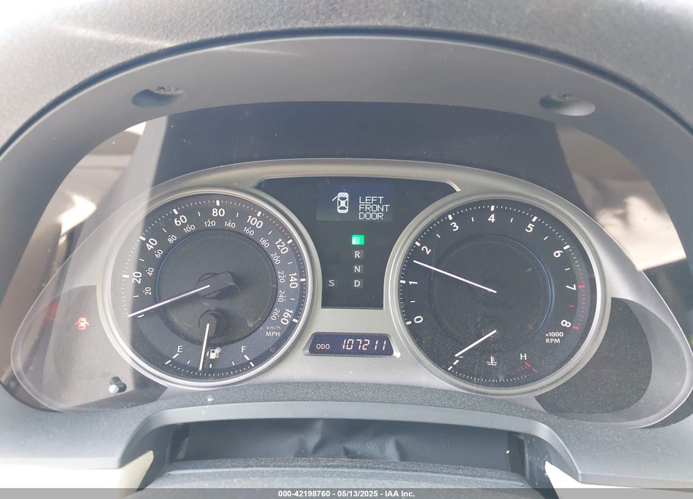 2008 LEXUS IS 250 VIN: JTHBK262785078750