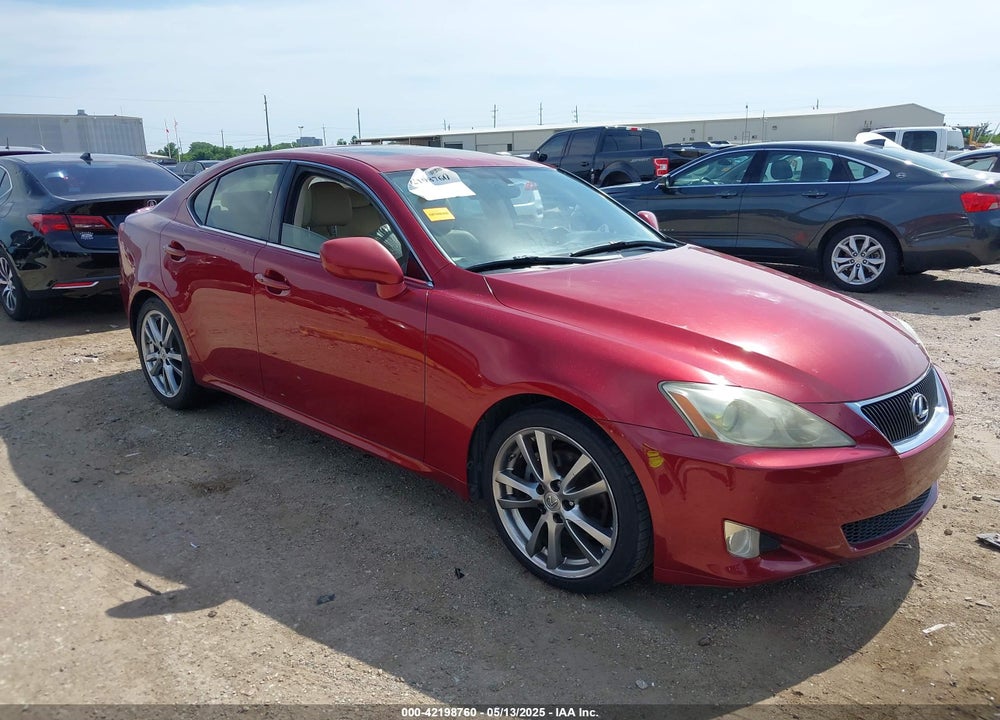 2008 LEXUS IS 250 VIN: JTHBK262785078750