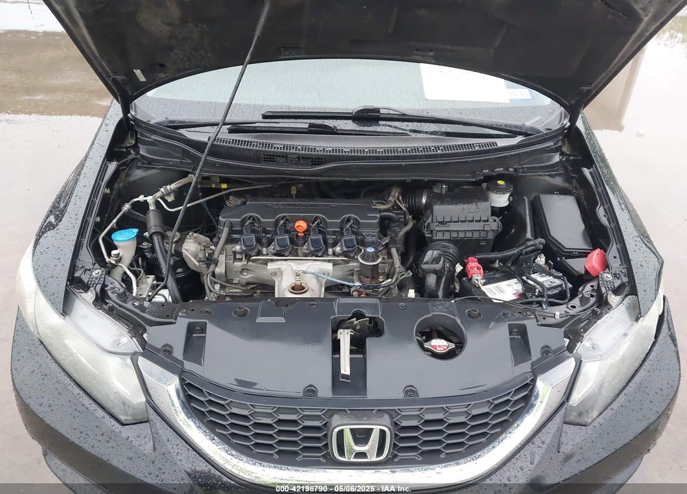 2013 HONDA CIVIC LX VIN: 2HGFB2F52DH599148