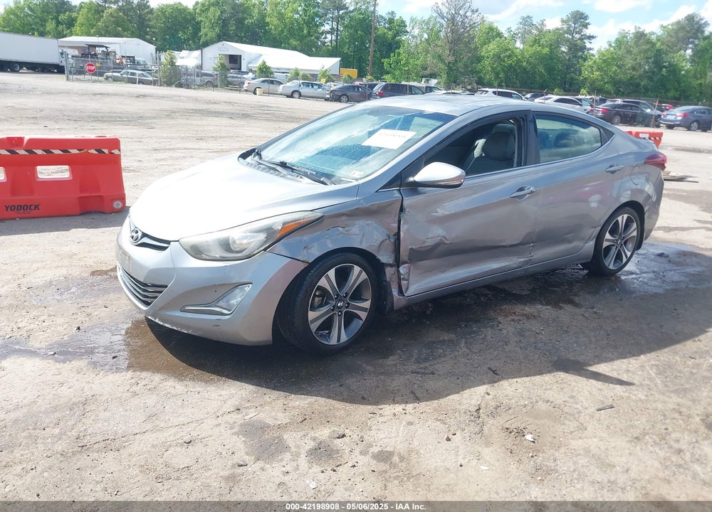 2014 HYUNDAI ELANTRA VIN: KMHDH4AHXEU079260