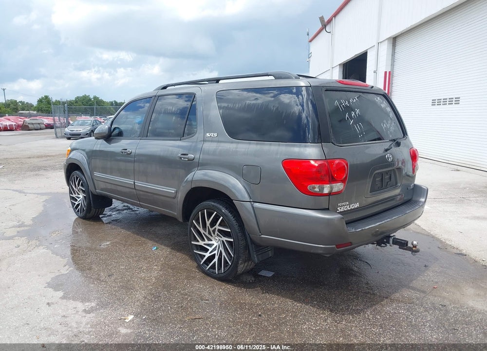 2005 TOYOTA SEQUOIA SR5 V8 VIN: 5TDZT34A45S240045