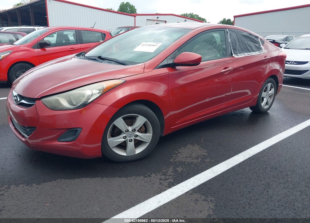 2011 HYUNDAI ELANTRA VIN: KMHDH4AE1BU098863