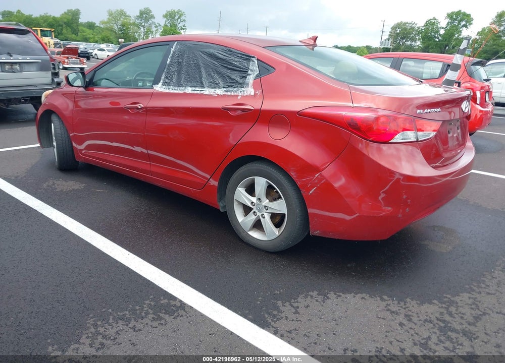 2011 HYUNDAI ELANTRA VIN: KMHDH4AE1BU098863