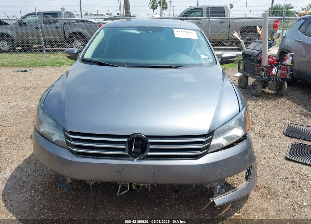 2013 VOLKSWAGEN PASSAT VIN: 1VWBH7A32DC011750