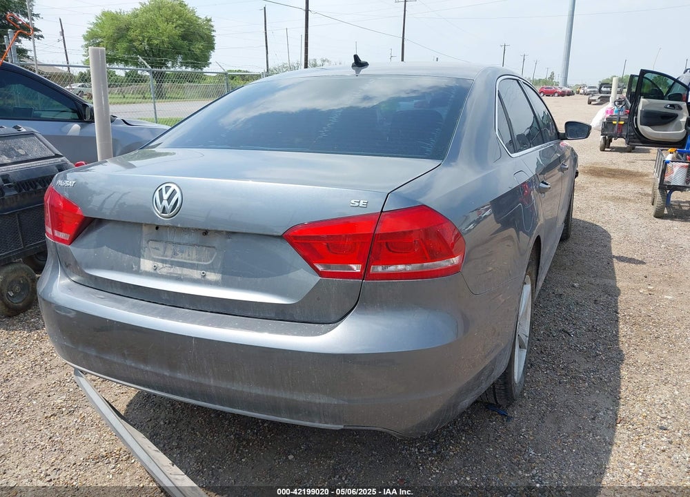 2013 VOLKSWAGEN PASSAT VIN: 1VWBH7A32DC011750