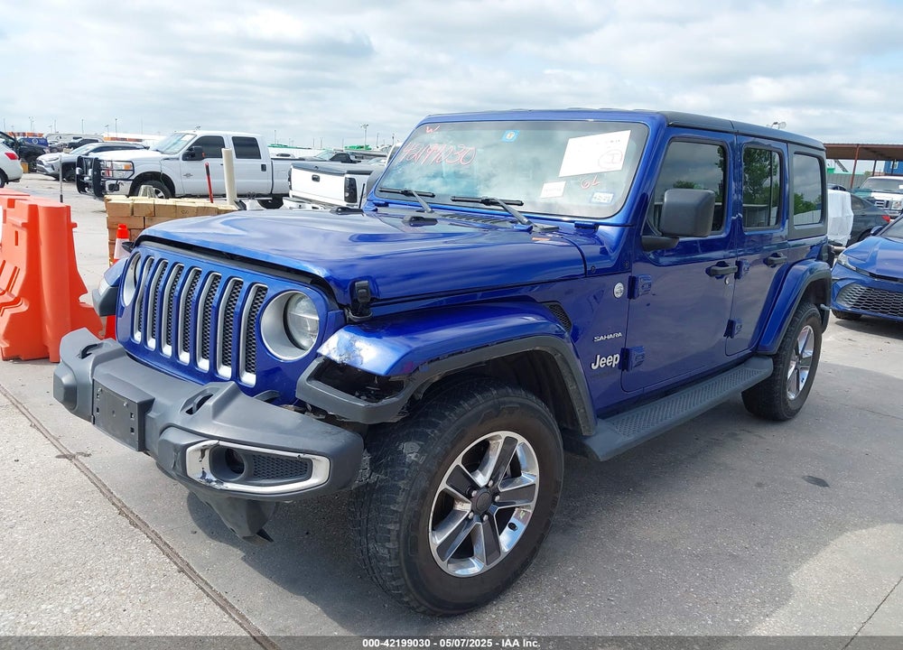 2019 JEEP WRANGLER UNLIMITED VIN: 1C4HJXEG2KW501485