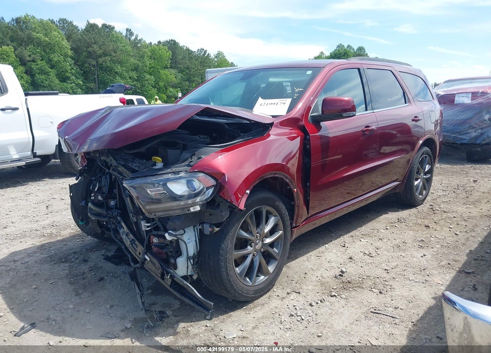 2018 DODGE DURANGO VIN: 1C4RDHDG8JC242066