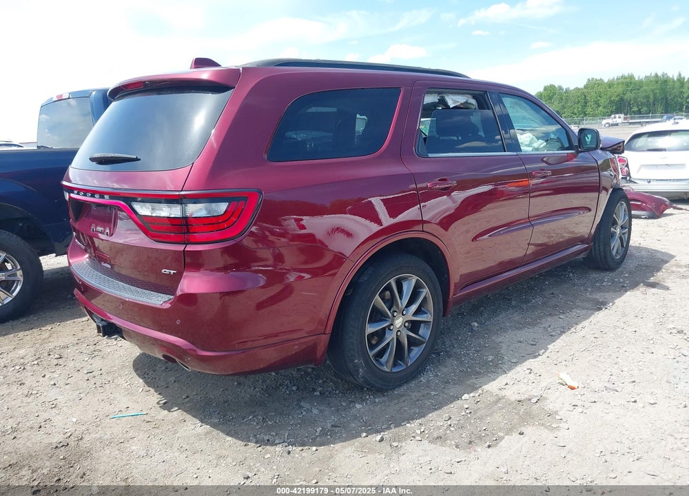 2018 DODGE DURANGO VIN: 1C4RDHDG8JC242066
