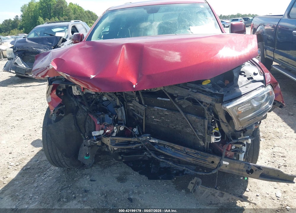 2018 DODGE DURANGO VIN: 1C4RDHDG8JC242066