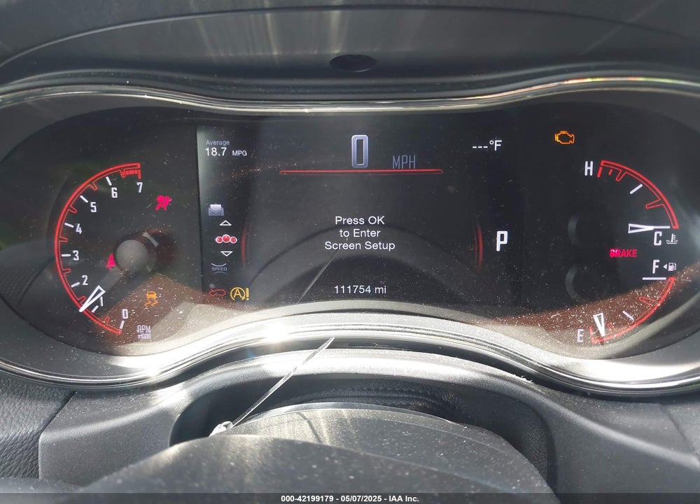 2018 DODGE DURANGO VIN: 1C4RDHDG8JC242066