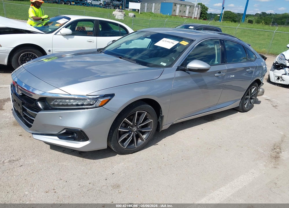 2021 HONDA ACCORD EX-L VIN: 1HGCV1F50MA090405