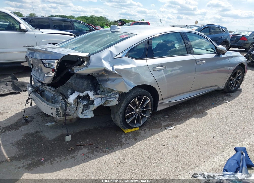 2021 HONDA ACCORD EX-L VIN: 1HGCV1F50MA090405