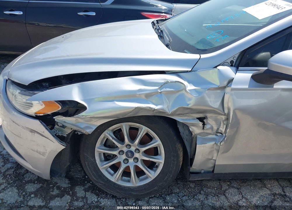 2016 FORD FUSION VIN: 3FA6P0G76GR156522