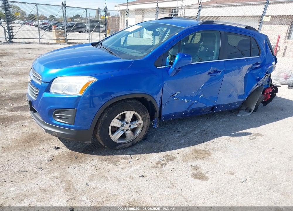 2016 CHEVROLET TRAX LT VIN: KL7CJLSB8GB535860