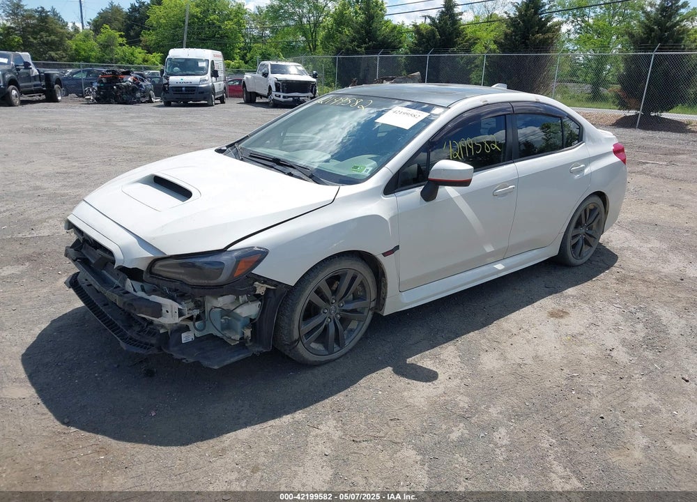 2017 SUBARU WRX LIMITED VIN: JF1VA1J66H9810158