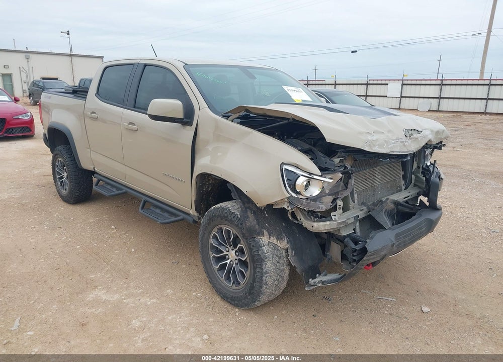 2022 CHEVROLET COLORADO 4WD SHORT BOX ZR2 VIN: 1GCGTEEN5N1327731