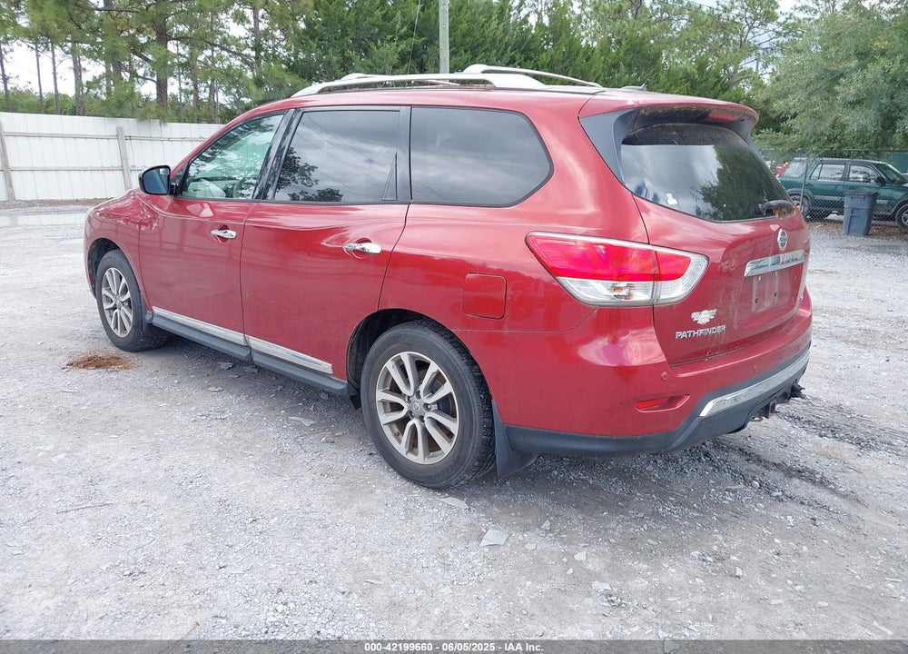 2015 NISSAN PATHFINDER SL VIN: 5N1AR2MN7FC634002